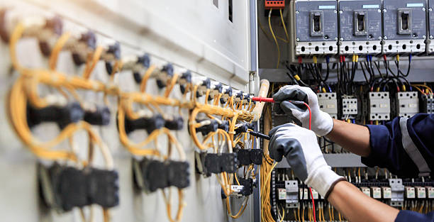 Professional Electrician technician working in South Nyack, NY
